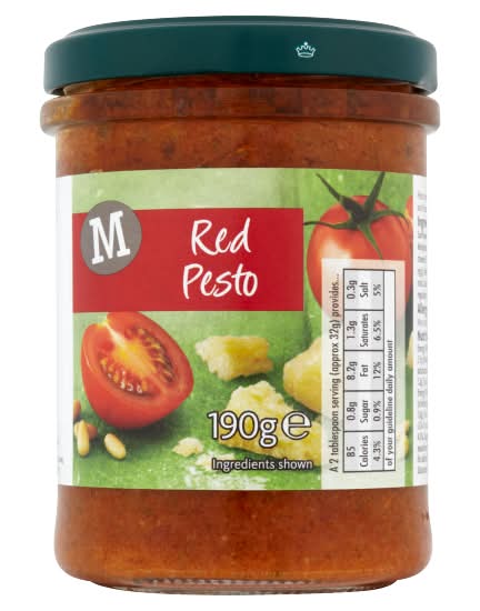 Morrisons Red Pesto Sundried Tomato (190g)