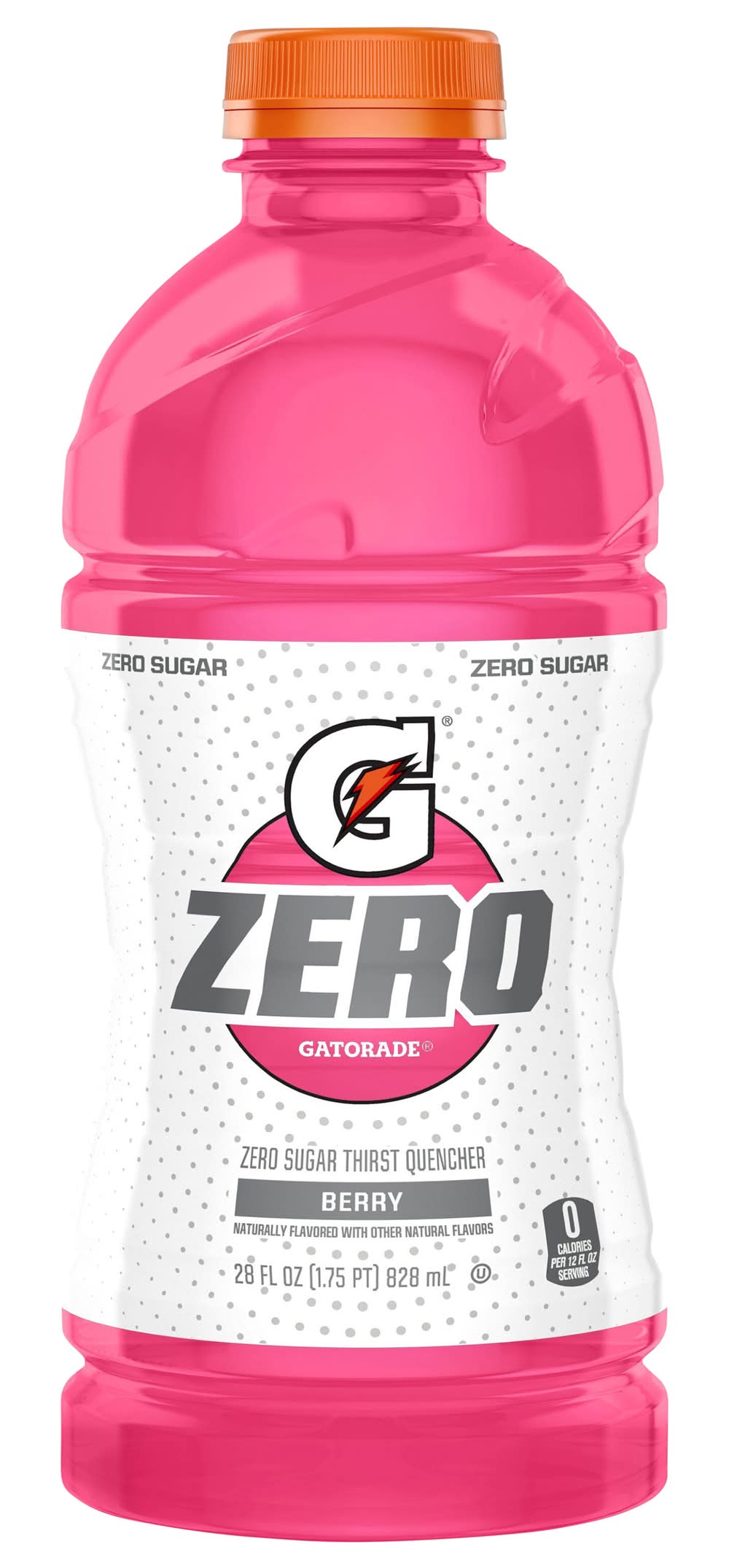 Gatorade Zero Sugar Thirst Quencher Sports Drink, Berry (28 fl oz)