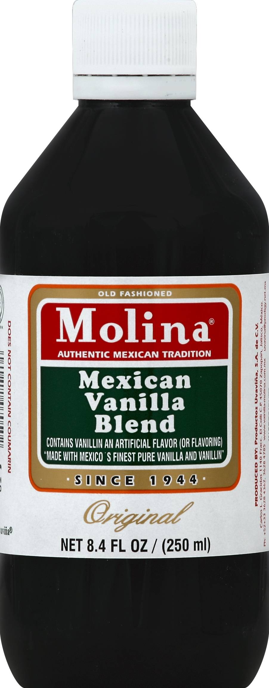 Molina Original Mexican Vanilla Blend (8.4 fl oz)