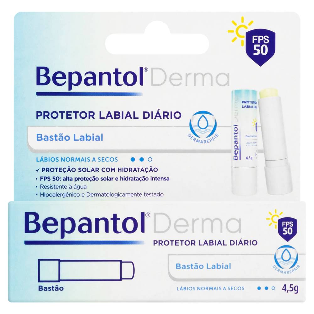 Bepantol derma protetor labial diário fps 50