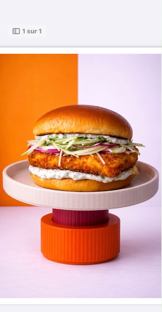 Crispy Fish Burger