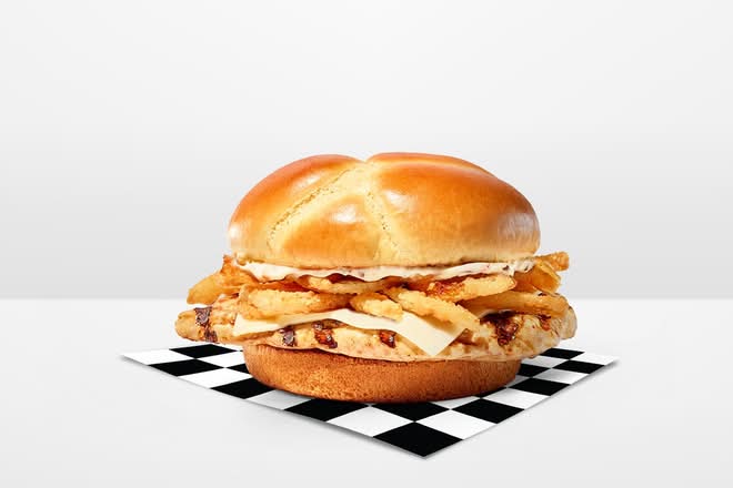 Garlic Swiss Clucker (Grilled)