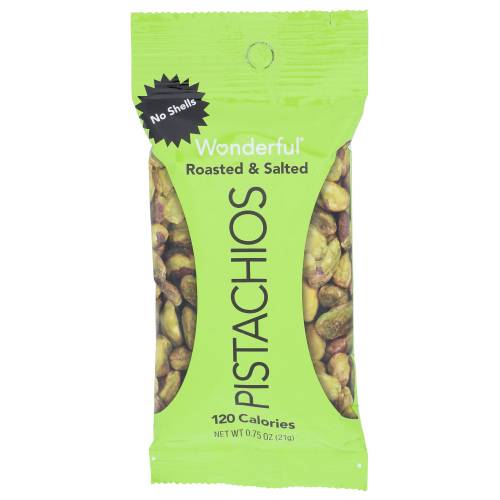 Wonderful Roasted & Salted No Shells Pistachios