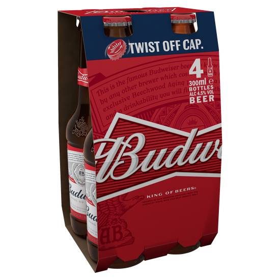 Budweiser  Nrb (4x300 mL)