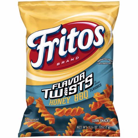 Fritos Flavor Twists Honey BBQ 9.25oz