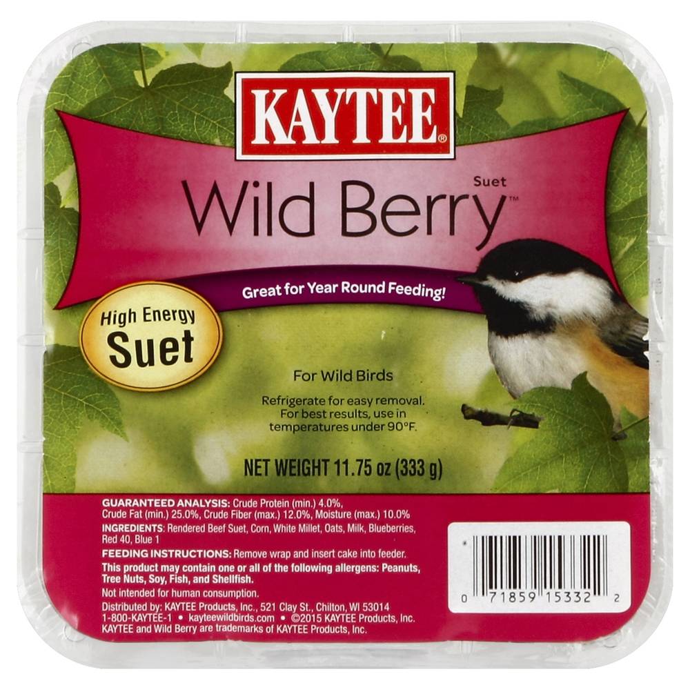 Kaytee Suet Wild Birds ( wild berry)