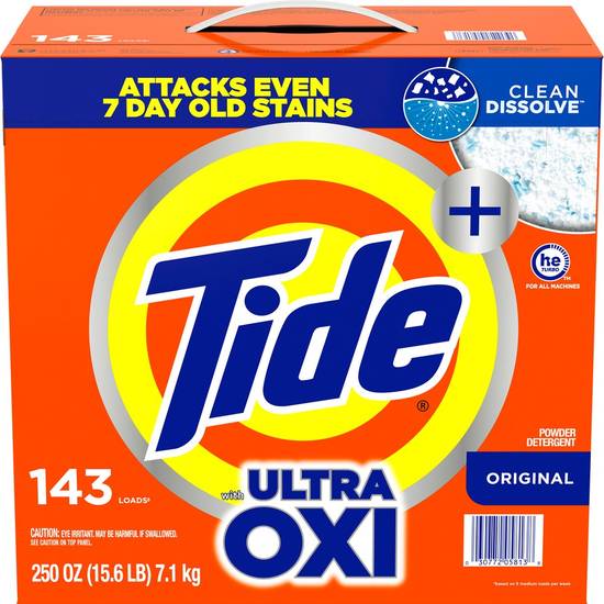 Tide Original Powder He With Ultra Oxi (15.6 lbs)