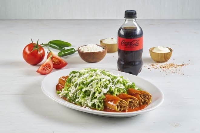 Combo Flautas Ahogadas Coca-Cola