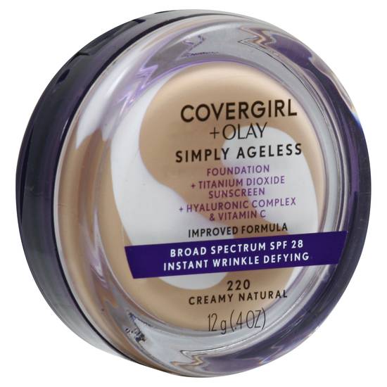 Covergirl 220 Creamy Natural Foundation (12 g)