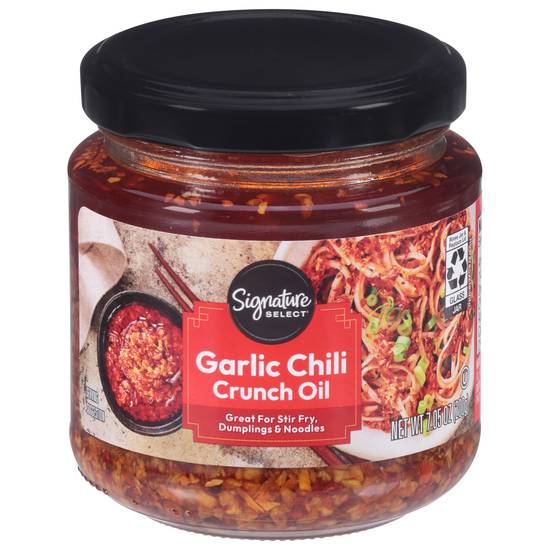 Signature Select Oil Garlic Chili Crunch