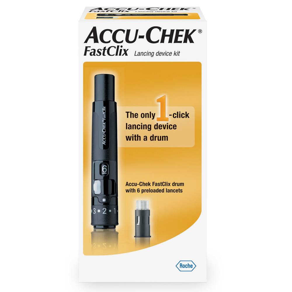 Accu-Chek Fastclix Lancing Device Kit