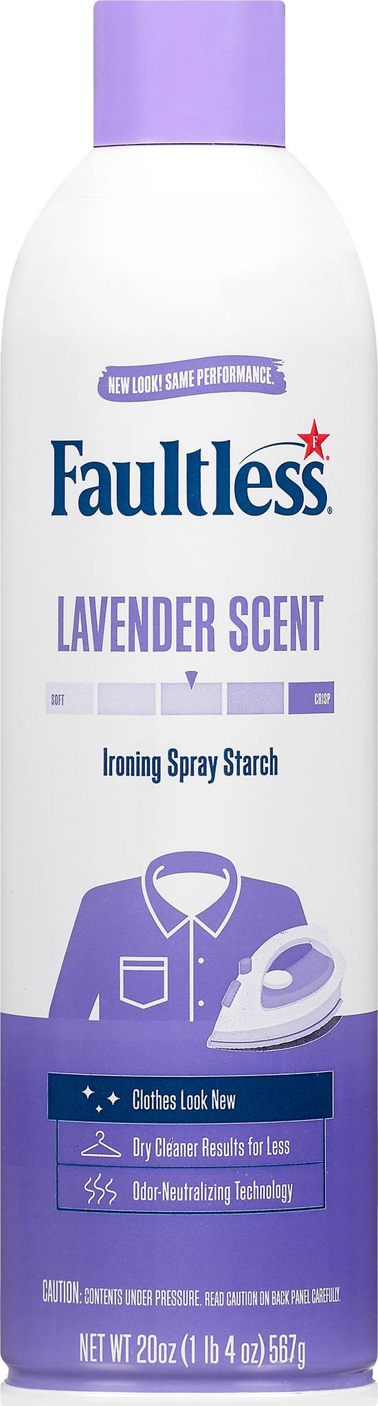 Faultless Lavender Scent Heavy Hold Ironing Spray Starch (20 oz), Delivery  Near You