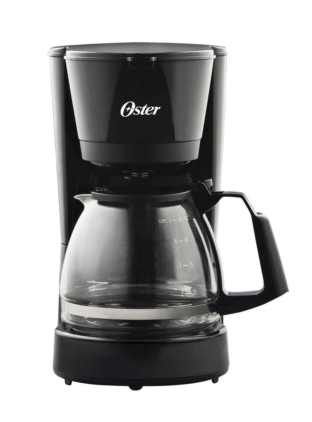 Oster cafetera de filtro de 5 tazas negra