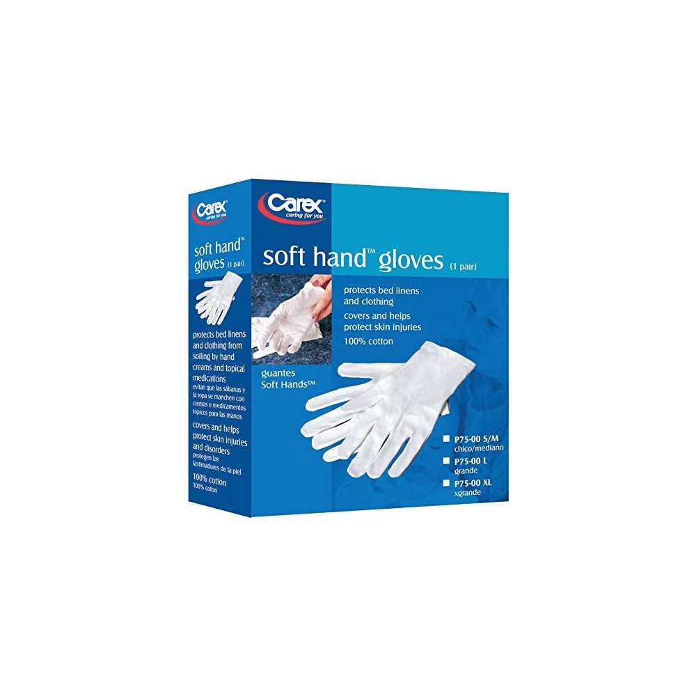 Carex Soft Hands Small/Medium Cotton Gloves (1 ct)