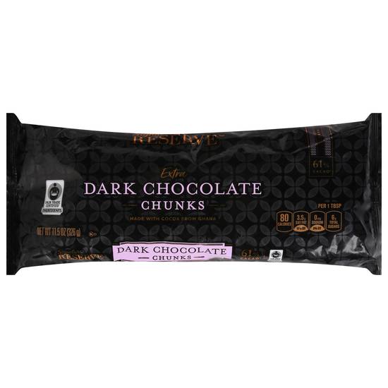 Signature Reserve Extra Dark Chocolate Chunks (11.5 oz)