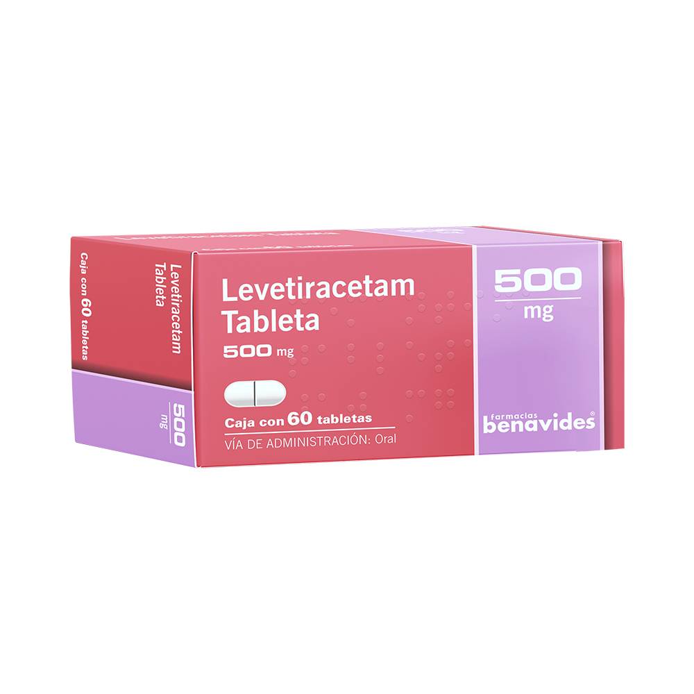 Almus levetiracetam tabletas 500 mg (60 piezas)