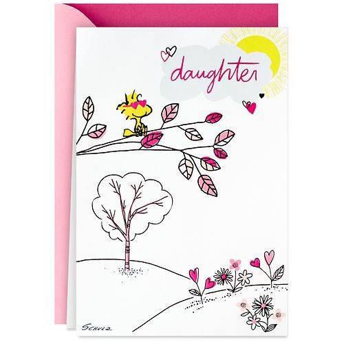 Order Hallmark Peanuts Pop Up Valentines Day Card for Daughter (Make Life Brighter) S38 - 1.0 ea food online from Walgreens store, Brunswick on bringmethat.com