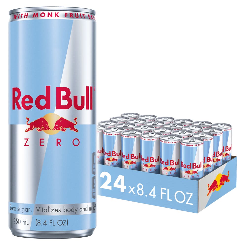 Red Bull Energy Zero (24 ct, 8.4 oz)