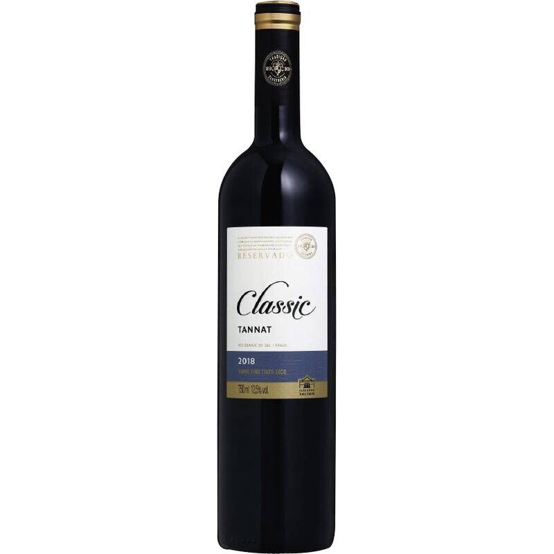 Salton vinho tinto seco nacional classic tannat (750 ml)