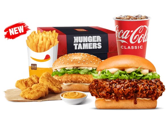 Large Honey Soy Saucy Jack's Fried Chicken Hunger Tamers