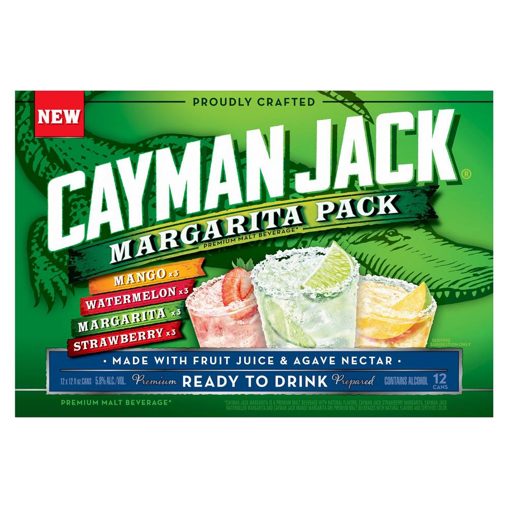 Cayman Jack Premium Margarita pack (12 pack, 12 fl oz) (assorted )