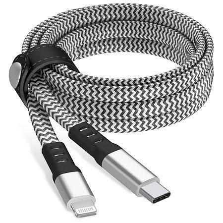 Just Wireless Lightning to USB-C Cable - 1.0 ea