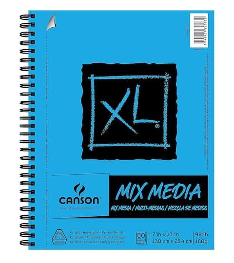 Canson Xl Mix Media Pad, White