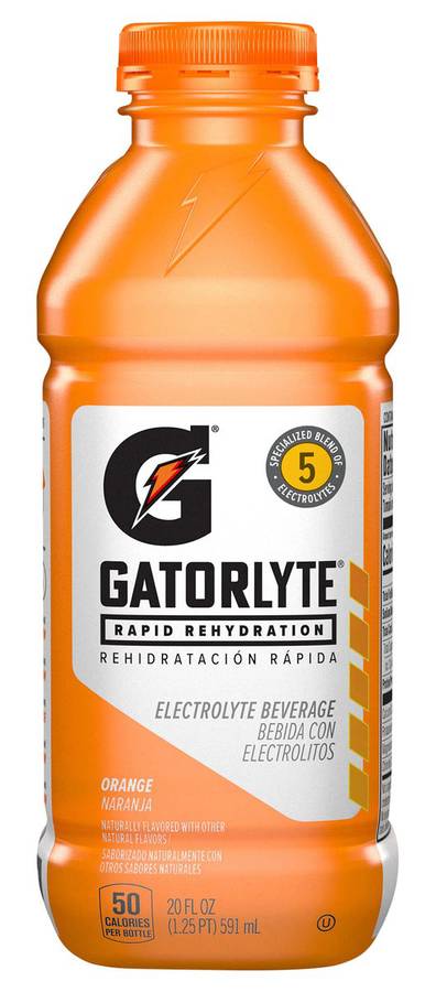 Gatorade Rapid Rehydration Electrolyte Beverage Orange