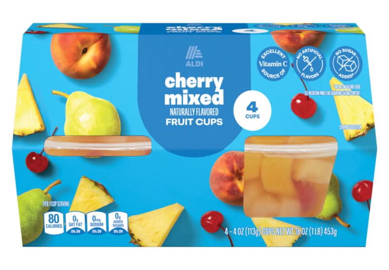 Lunch Buddies Mixed Fruit Cups, Cherry (4 x 4 oz)