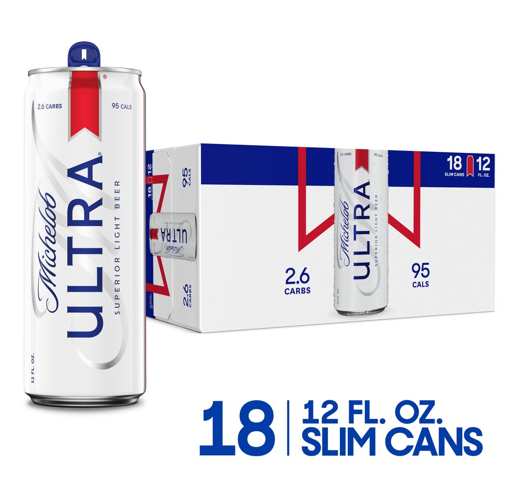 Michelob Superior Light Beer (18 x 12 fl oz)