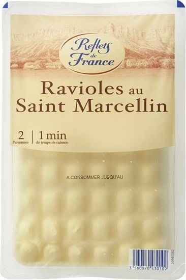 Pâtes ravioles au Saint Marcellin REFLETS DE FRANCE - la barquette de 240g