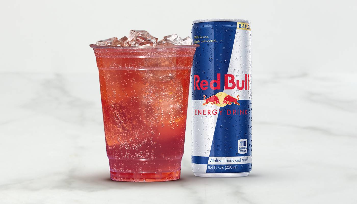 Frozen Redbull Cherry Coconut Energy 24 oz