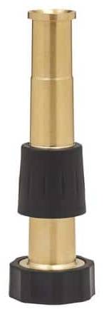 Anvil Heavy Duty Adjustable Brass Hose Spray Nozzle, 5 In