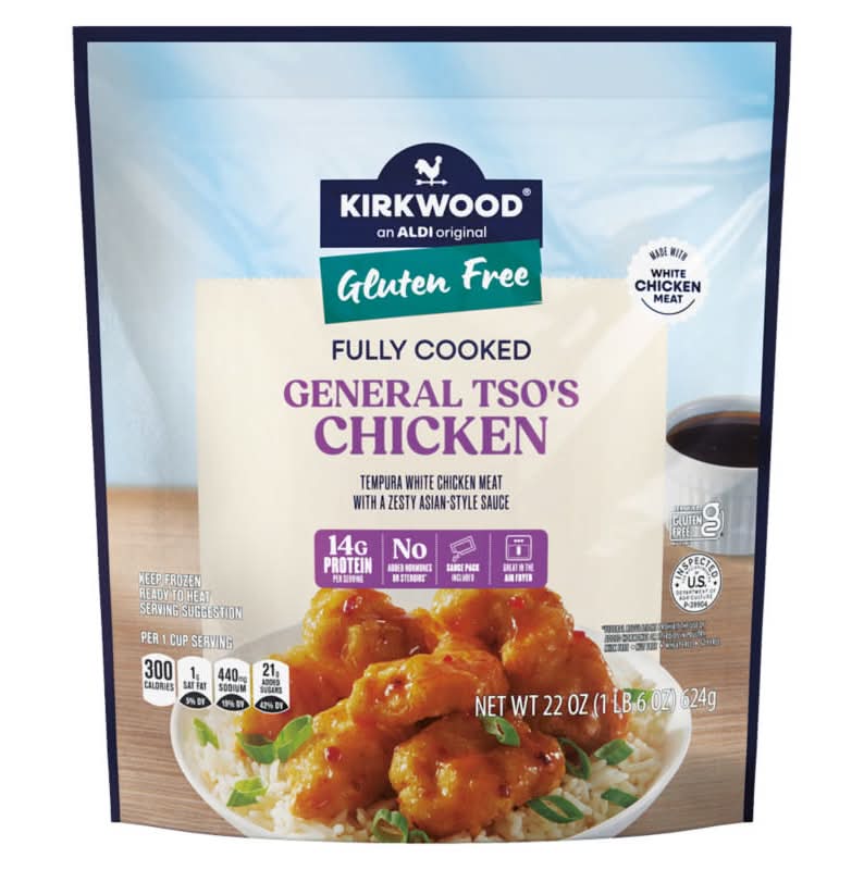 liveGfree Gluten Free Fully Cooked General Tso's Chicken (22 oz)