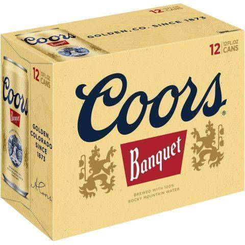 Coors Banquet 12 Pack 12oz Can