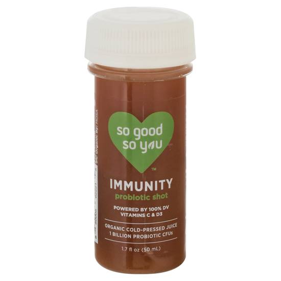 So Good So You Watermelon Strawberry Probiotic Juice Shot Immunity (1.7 fl oz)