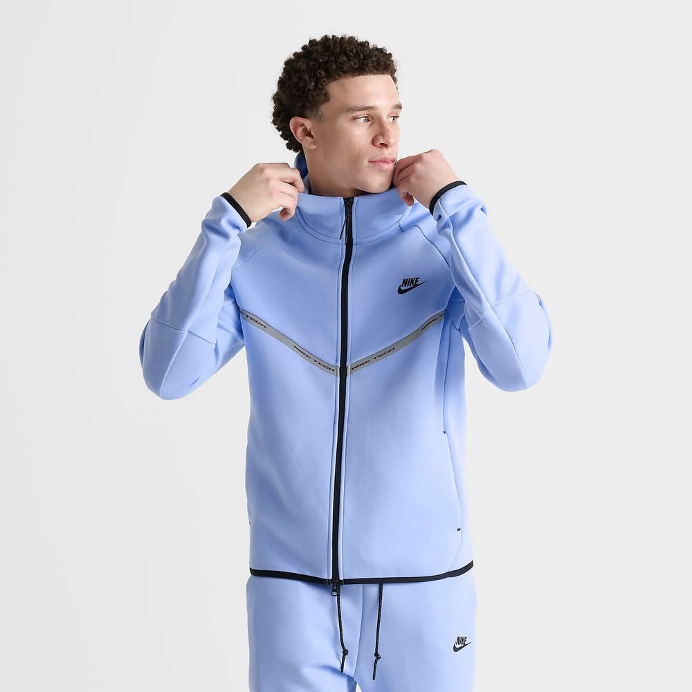 nike tech stone blue