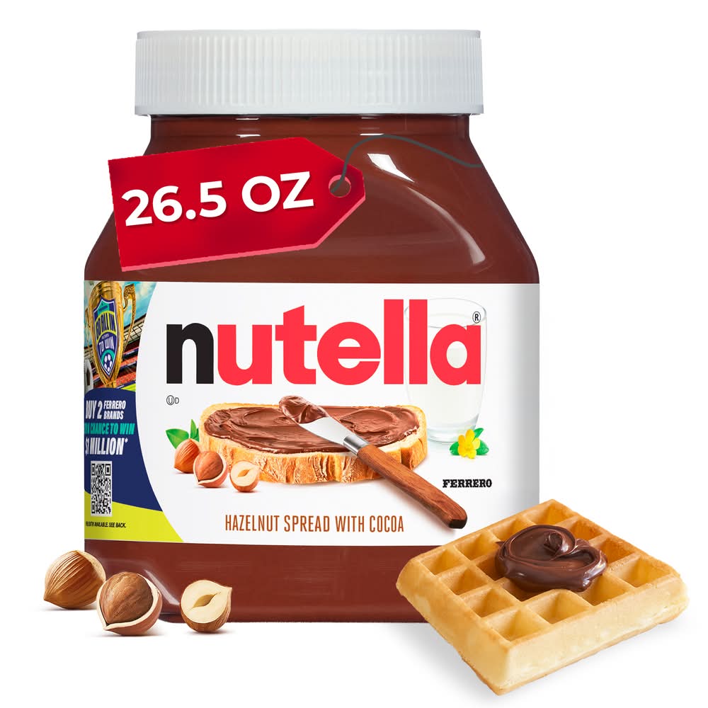 Nutella Hazelnut Spread With Cocoa (26.5 oz)
