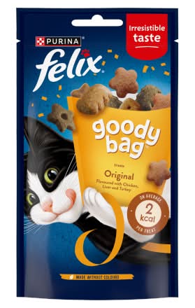 Purina Felix Goody Bag Original Mix Cat Treats (60g)