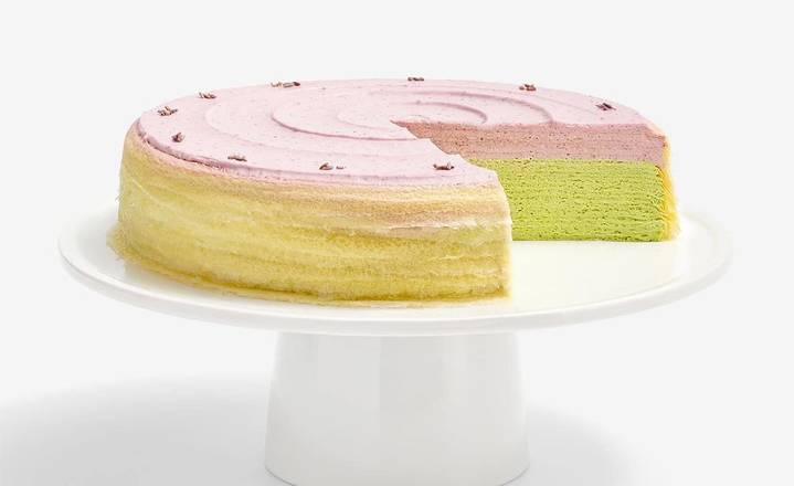 LG Lavender Matcha Mille Crêpes