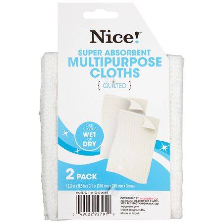 Nice! Super Absorbent Multipurpose Cloths