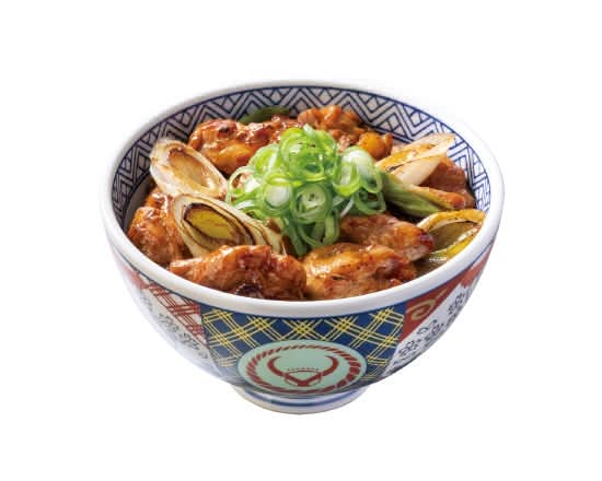 焦がしねぎ焼き鳥丼