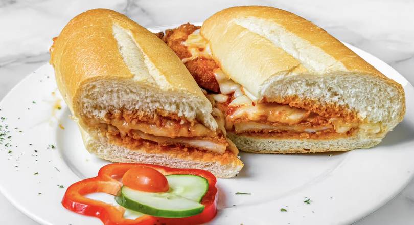 Roasted Red Peppers & Fresh Mozzarella Hero