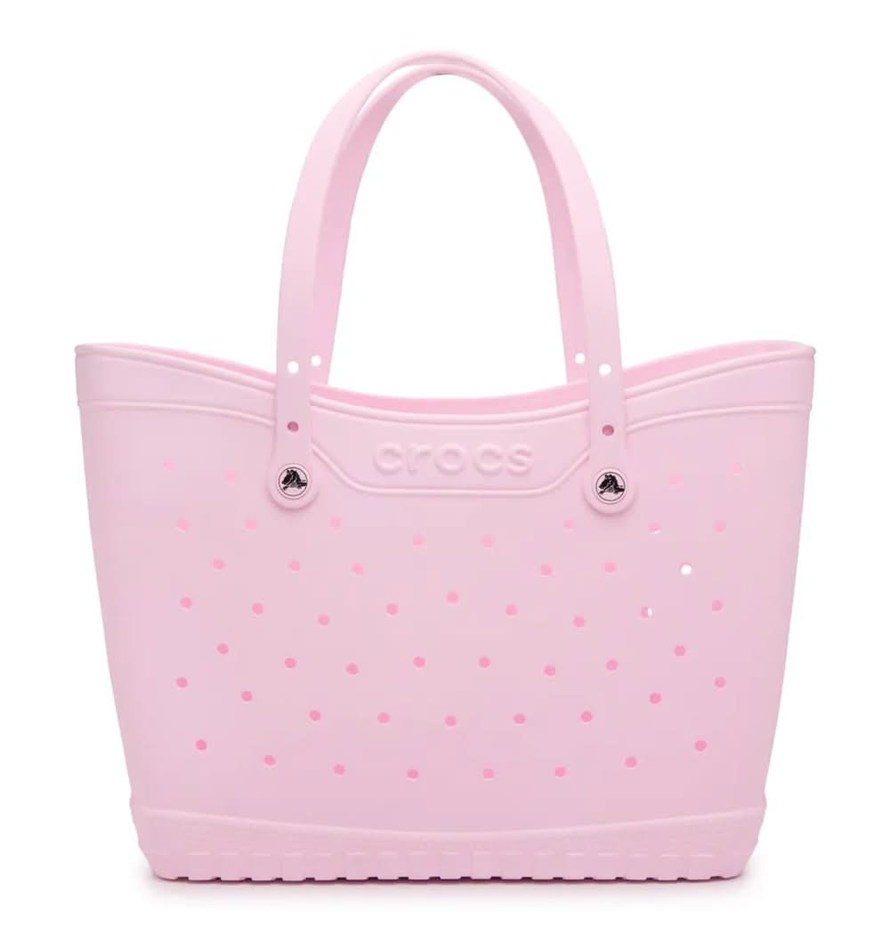 Crocs Classic Large Tote (Light Pink One Size)