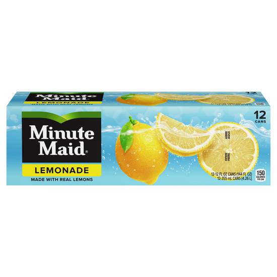 Minute Maid Lemonade (12 ct, 12 fl oz)