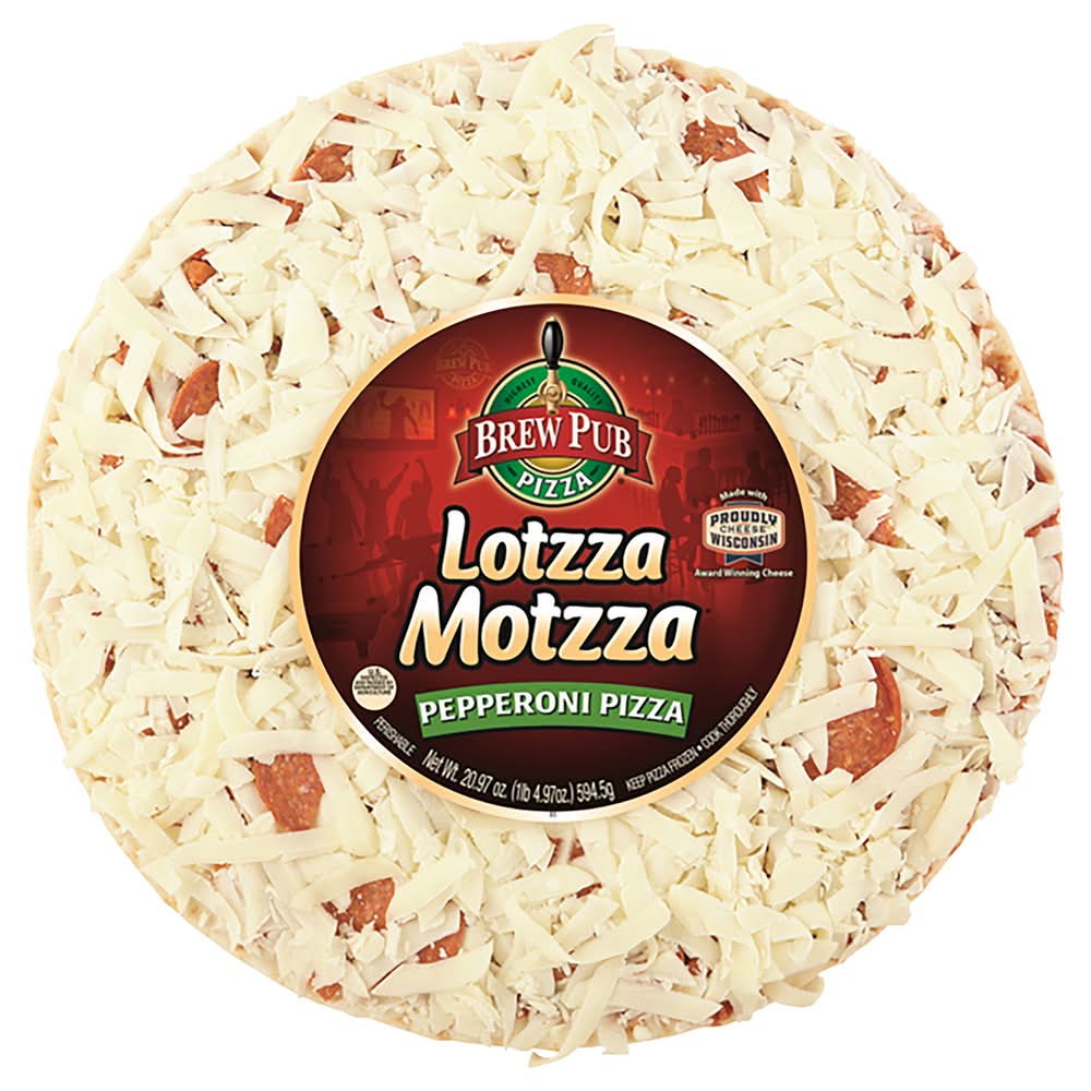 Brew Pub Lotzza Motzza 12" Pepperoni Pizza (23.25 oz)