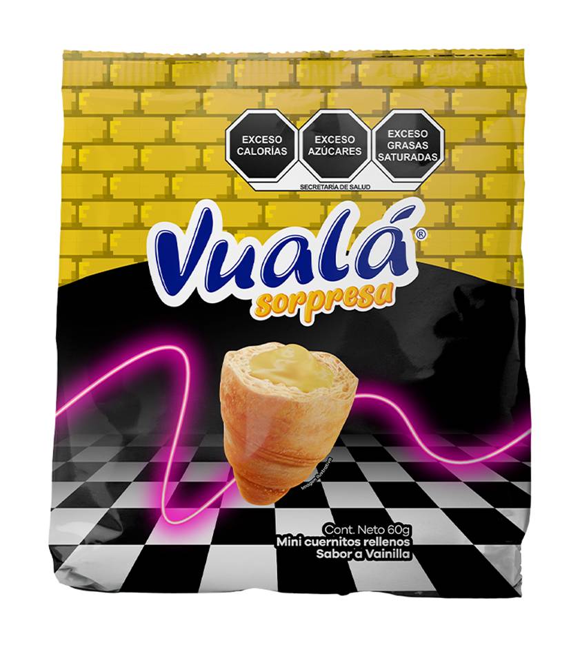 Vualá · Croissant sorpresa sabor vainilla (60 g)