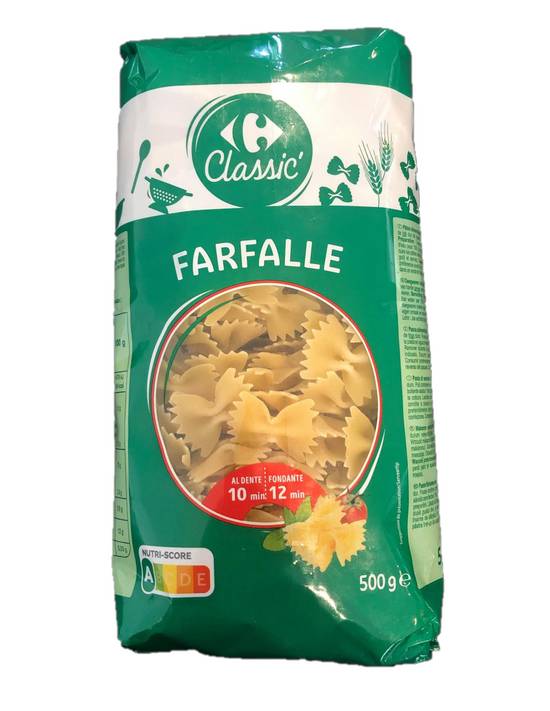 Carrefour Classic - Pâtes farfalle classique