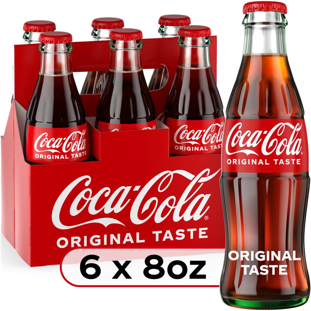 Coca-Cola Original Soda (6 x 8 fl oz)
