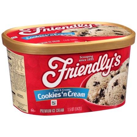 Friendly's Premium Cookies 'n Cream Ice Cream